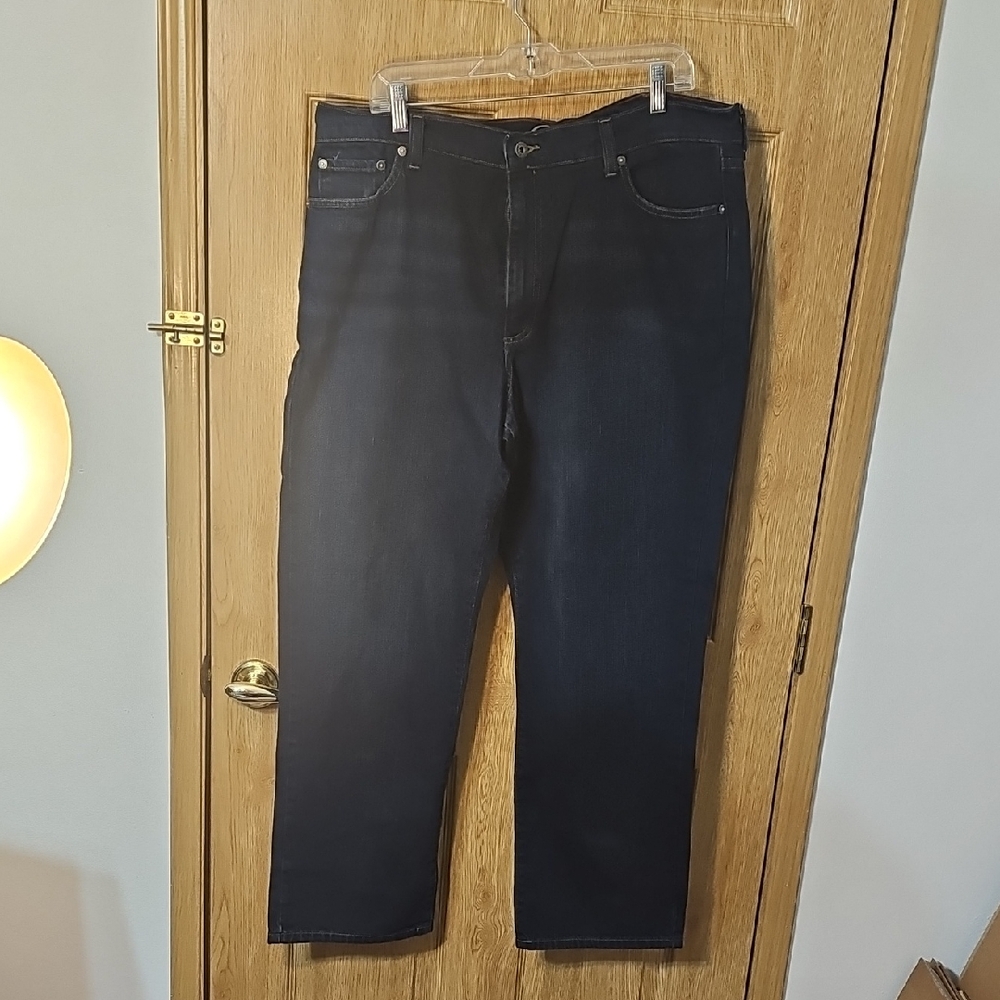 L.L. Bean Men's Deep Indigo Straight Jeans